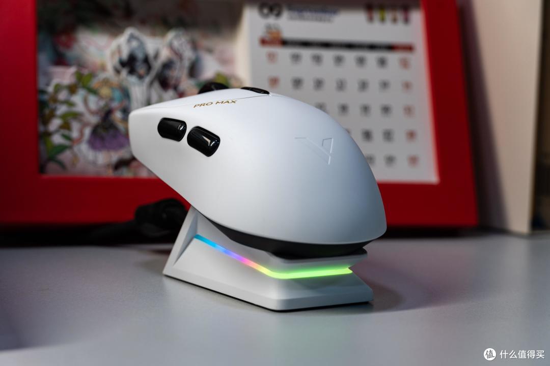 雷柏VT1PRO MAX双高速无线游戏鼠标,4K+8K,极致轻量化+长续航