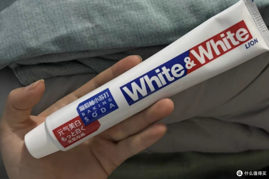 狮王大白White小苏打葡萄柚牙膏去渍清新口气清爽薄荷香