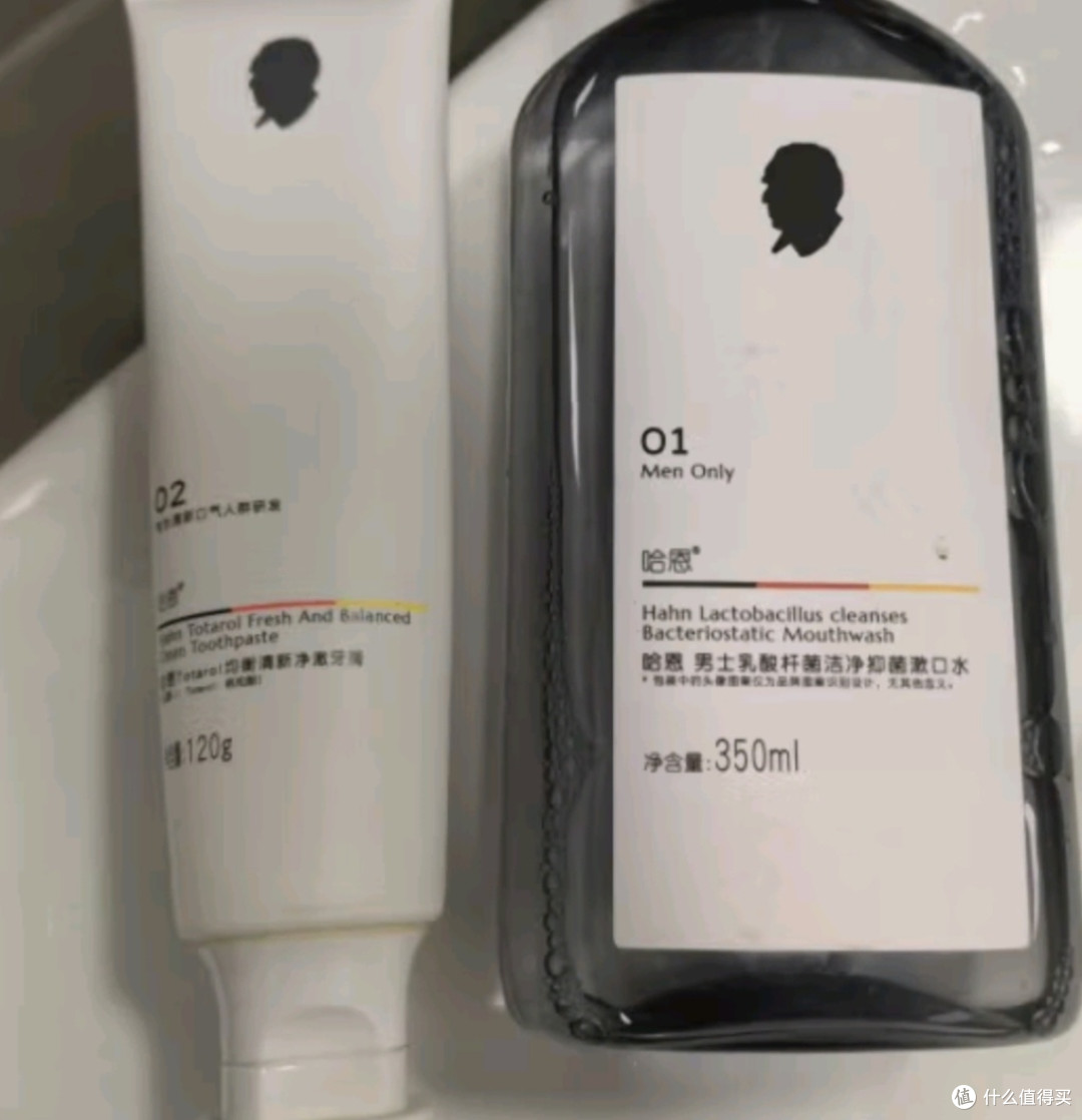 哈恩桃柁酚清新净澈口气专用牙膏减少牙渍牙齿清新口气洁牙男士女生 均衡牙膏*1