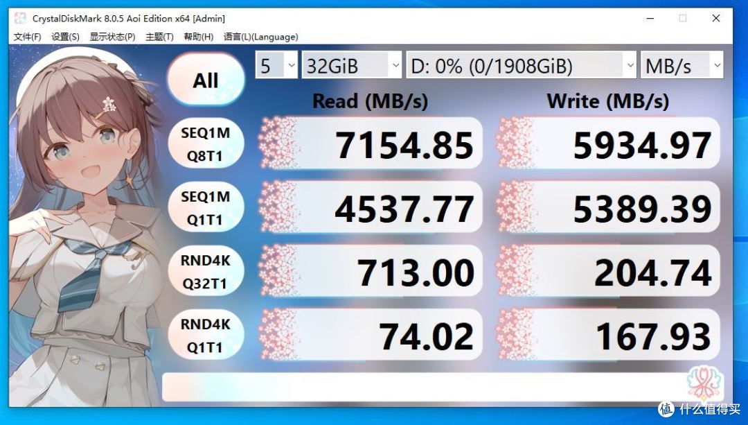 CrystalDiskMark8.0.4c 32G
