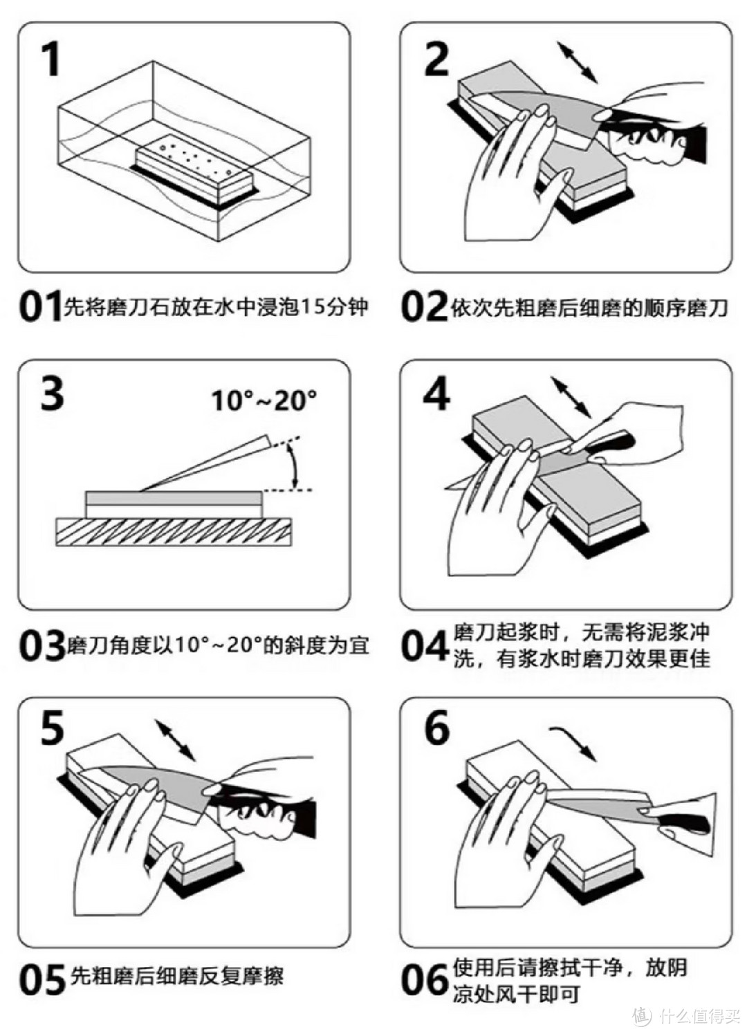 不管家里的刀具有多钝，别着急扔，按照这个方法磨，立马锋利如新