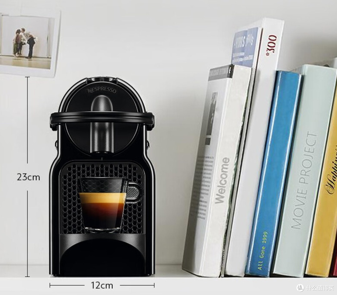 Nespresso Inissia C40 胶囊咖啡机：简约设计、便捷操作_胶囊咖啡机_什么值得买