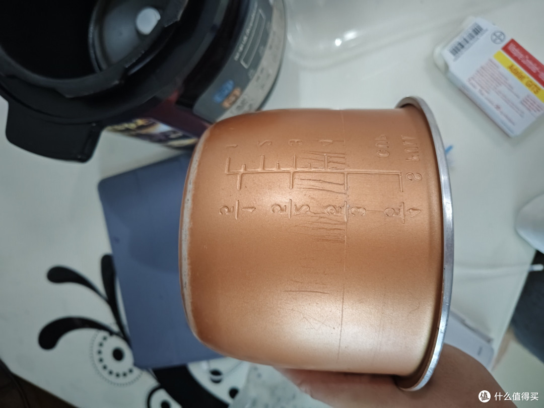 哈哈哈又省了30块钱电高压锅不保温修改(内胆变形)
