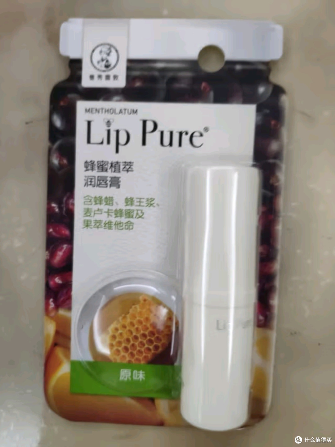 曼秀雷敦（Mentholatum）蜂蜜修护润唇膏