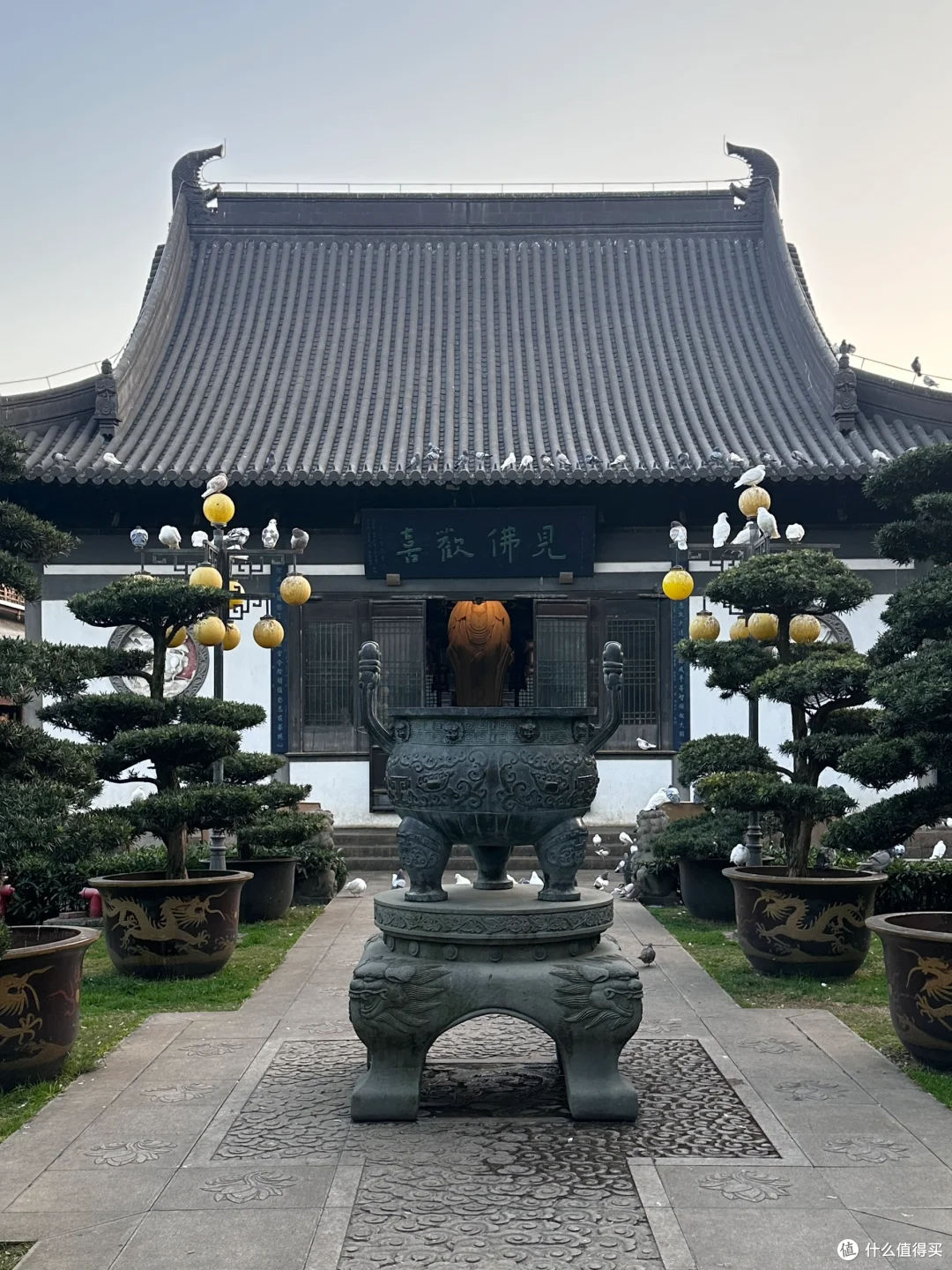比起外滩，更喜欢上海这座有700年历史元代古寺