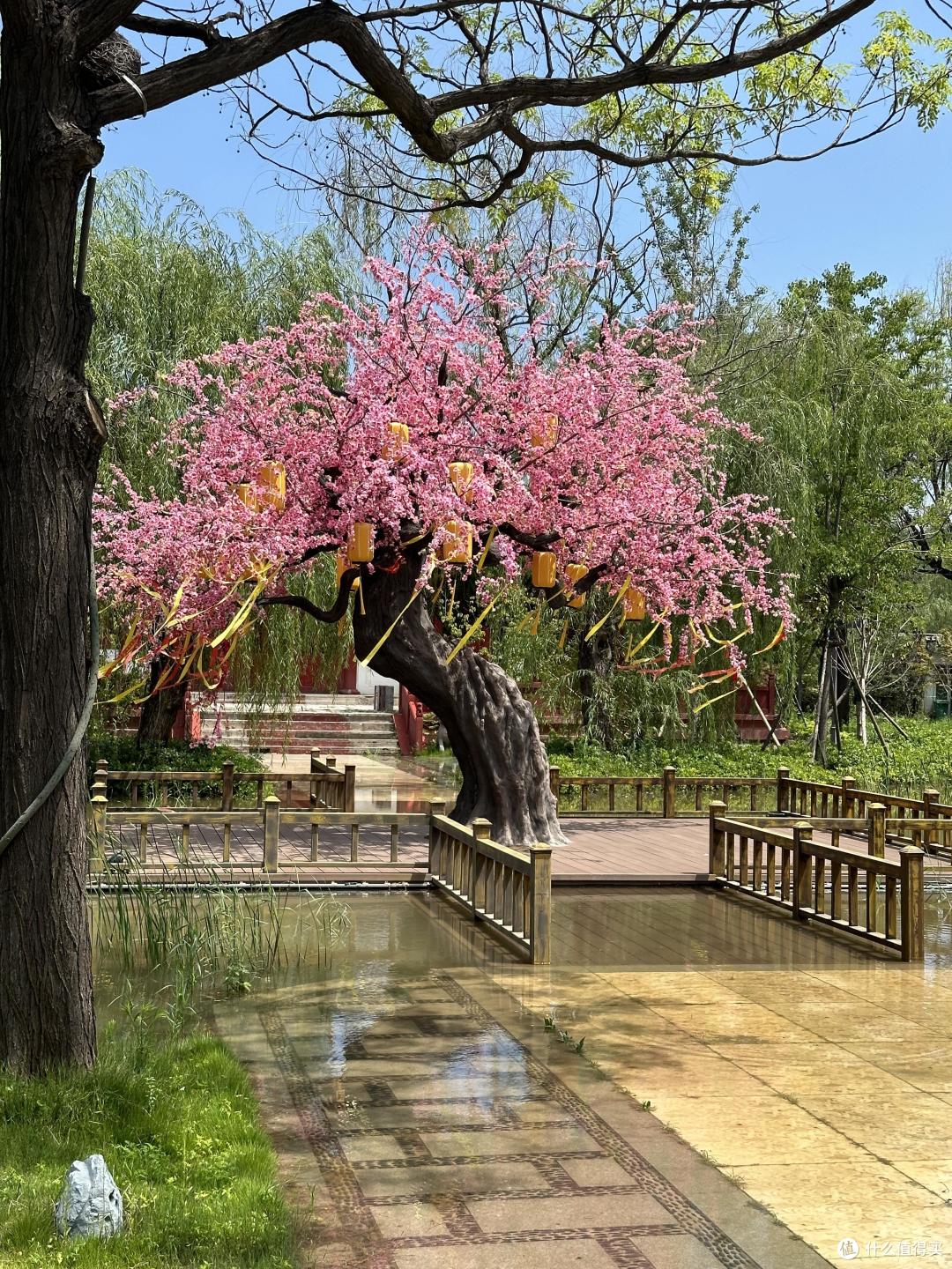 暴雨过后的开封铁塔-大宋武侠城看打铁花-杨家将天波杨府