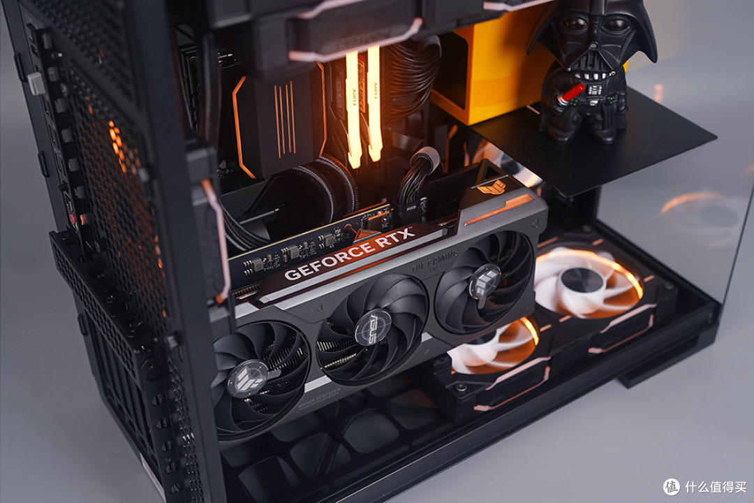 ROG Z790 DARK HERO + RTX 4070TI SUPER + 几何未来 Model5 悟空装机展示
