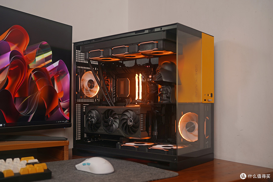 ROG Z790 DARK HERO + RTX 4070TI SUPER + 几何未来 Model5 悟空装机展示