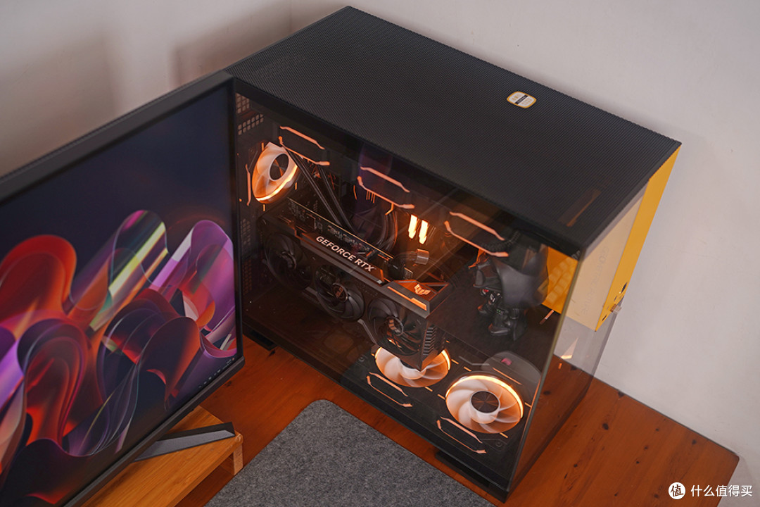 ROG Z790 DARK HERO + RTX 4070TI SUPER + 几何未来 Model5 悟空装机展示