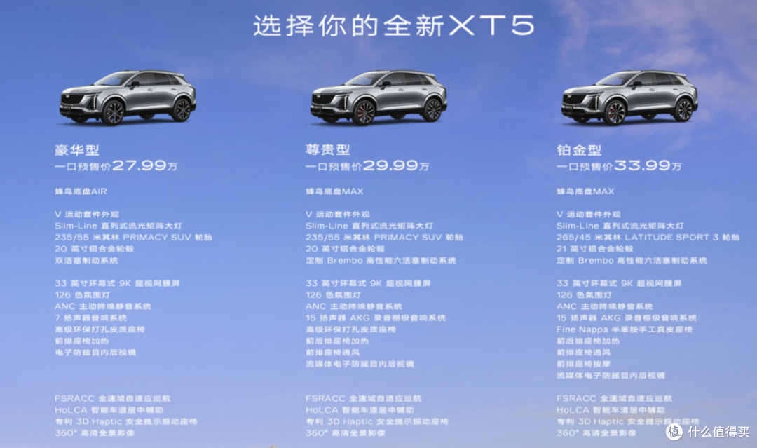 凯迪拉克XT5全新升级,引领豪华SUV新潮流!