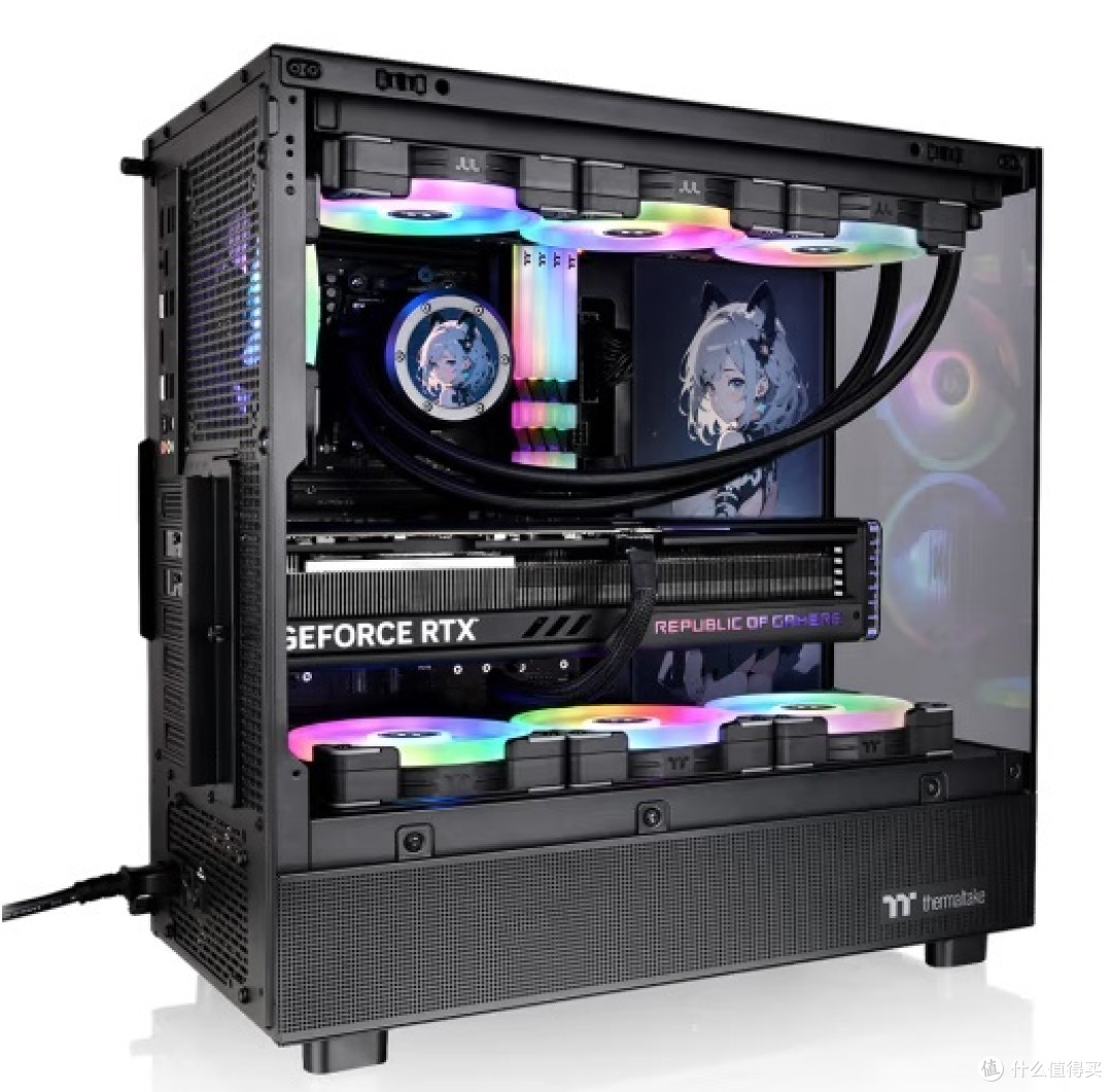 Thermaltake(Tt)钢影 透S 海景房机箱:展现硬件之美