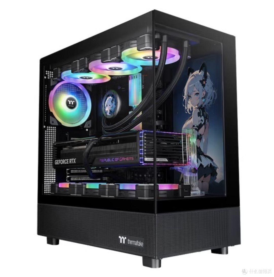 Thermaltake(Tt)钢影 透S 海景房机箱:展现硬件之美