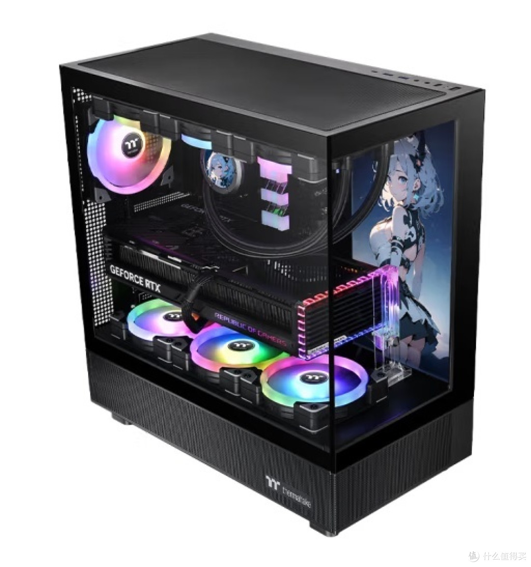 Thermaltake(Tt)钢影 透S 海景房机箱:展现硬件之美