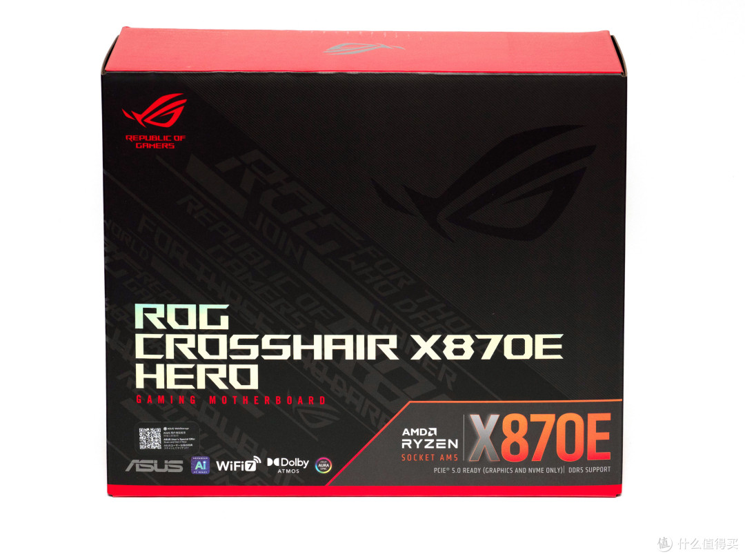 高端秀:最高端的ZEN5 X870E主板之一,华硕ROG CROSSHAIR X870E Hero首发评测!
