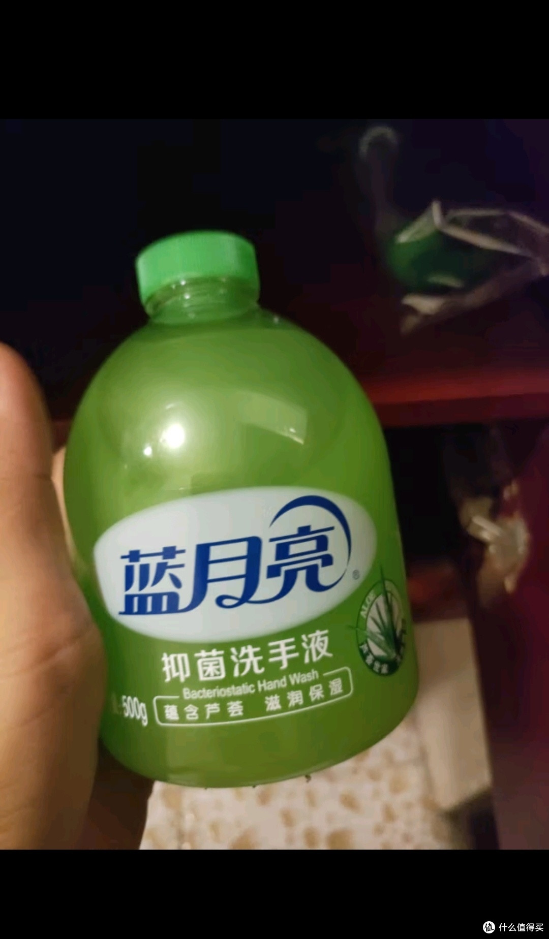 蓝月亮 芦荟抑菌99.9%洗手液泡沫丰富 500g瓶+500g洗手液补充装学生