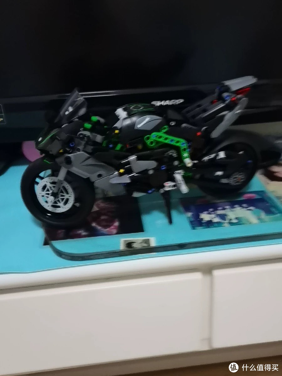 乐高川崎Ninja H2R积木模型