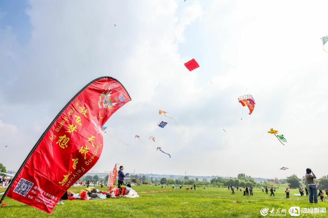 组图 I 风筝放飞、菊花展、军事教育基地... 世界风筝公园现场精彩瞬间