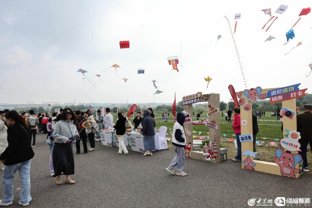 组图 I 风筝放飞、菊花展、军事教育基地... 世界风筝公园现场精彩瞬间