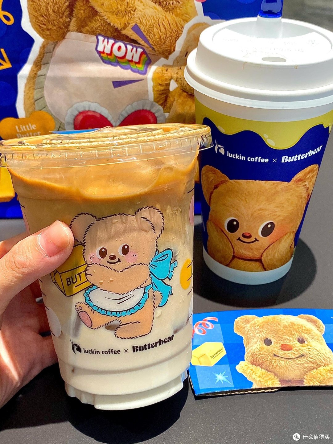 瑞幸国庆新品˘ᵕ˘☕️小黄油拿铁来了！