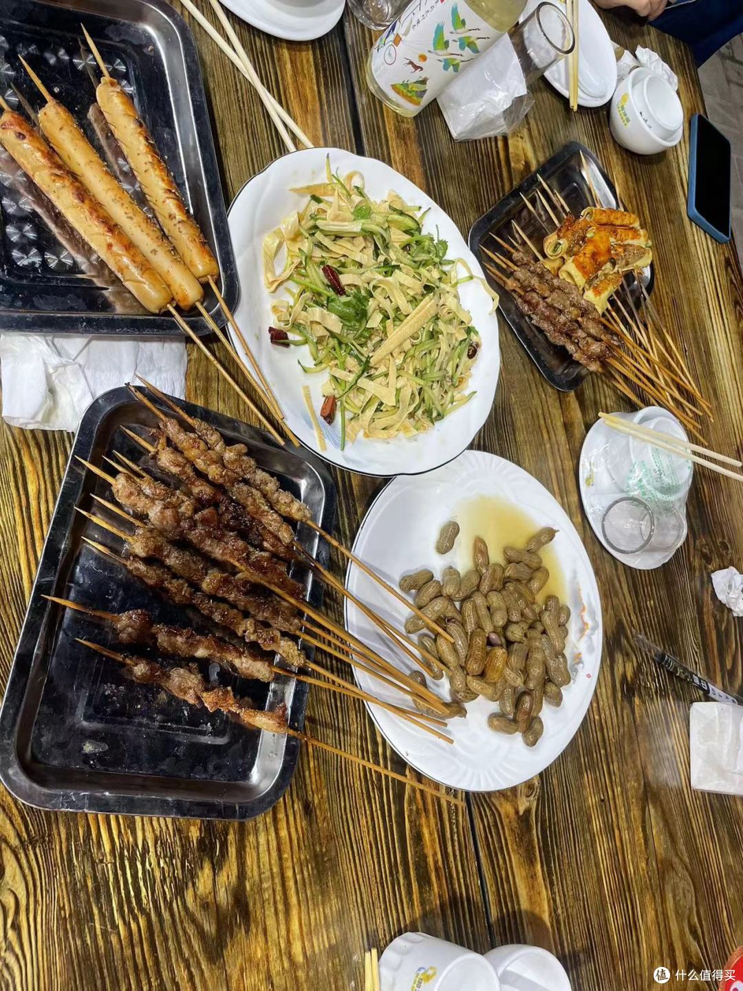 肉串趁热还很好吃