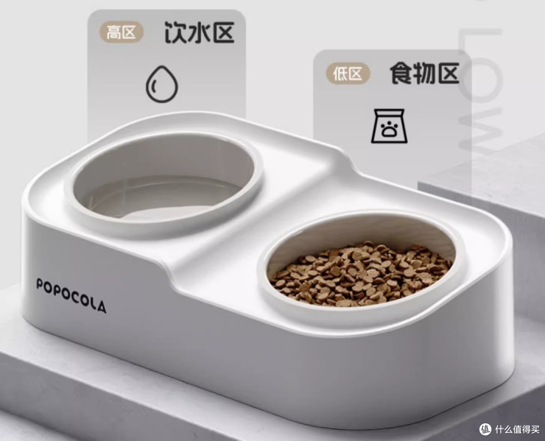 宠物饮食的理想选择 —— POPO陶瓷双碗护颈食盆