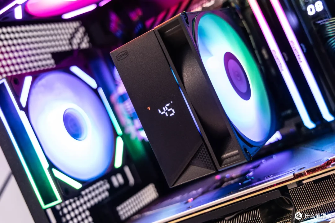 百元风冷可以压AMD R7 9700X吗?超频三RT500数显风冷测试