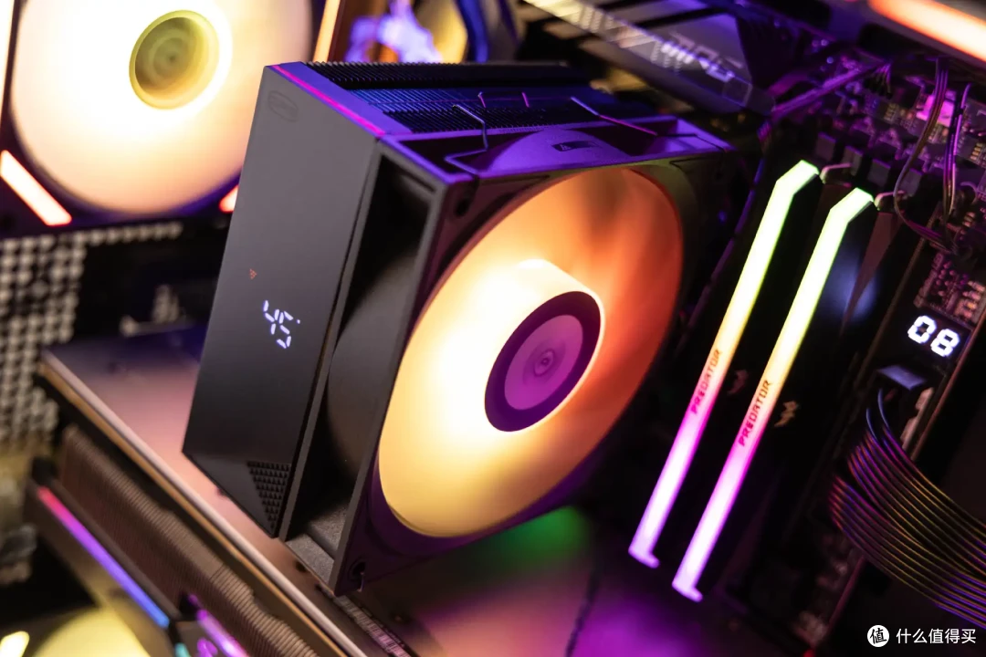 百元风冷可以压AMD R7 9700X吗?超频三RT500数显风冷测试