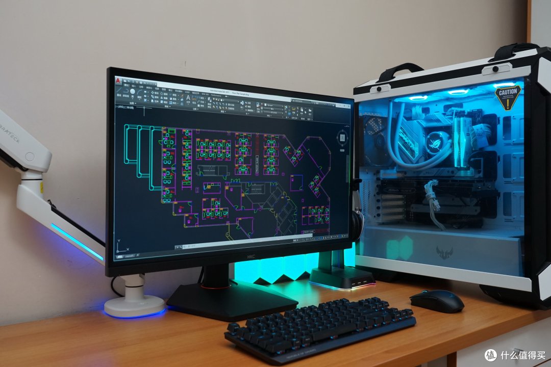 电竞与画质的完美结合:HKC G27H7Pro猎鹰二代4K双模显示器