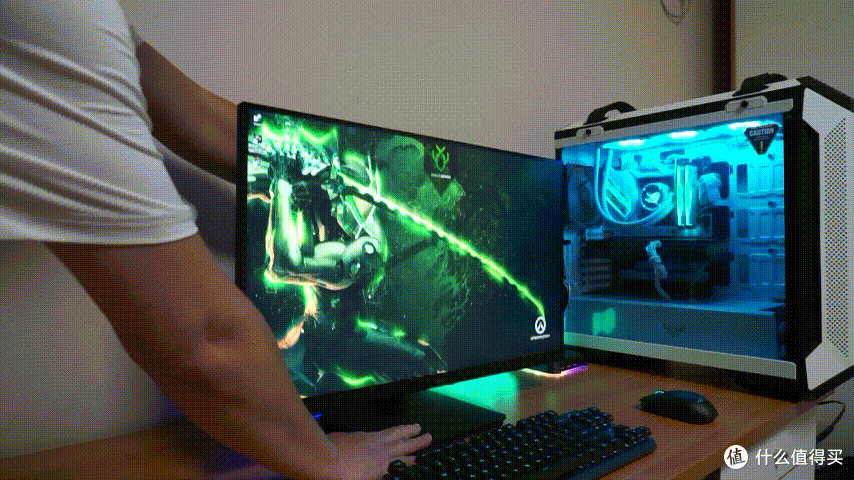 电竞与画质的完美结合:HKC G27H7Pro猎鹰二代4K双模显示器