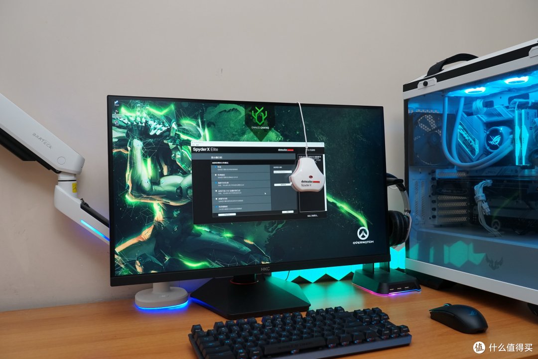 电竞与画质的完美结合:HKC G27H7Pro猎鹰二代4K双模显示器