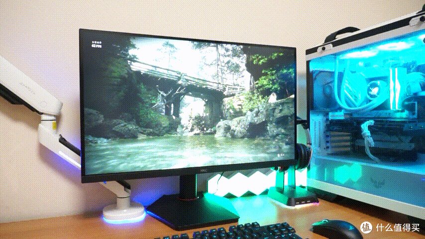 电竞与画质的完美结合:HKC G27H7Pro猎鹰二代4K双模显示器
