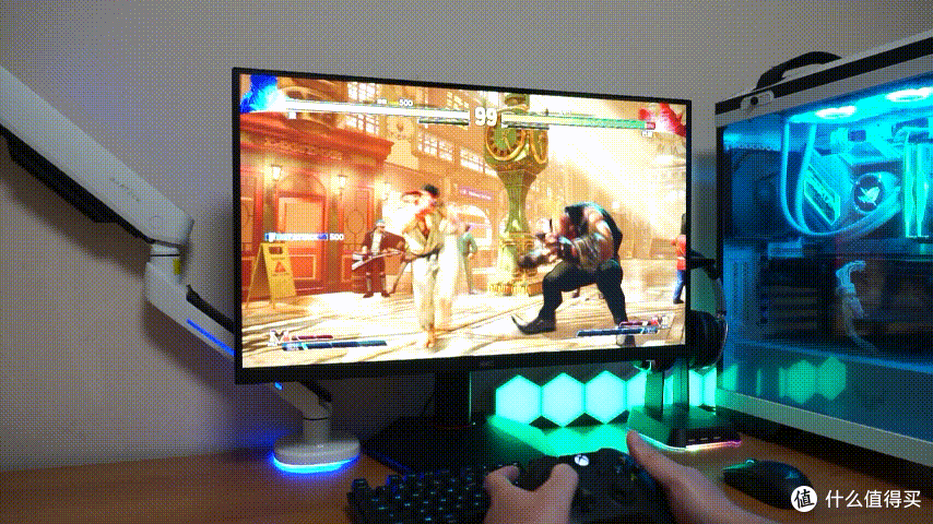 电竞与画质的完美结合:HKC G27H7Pro猎鹰二代4K双模显示器
