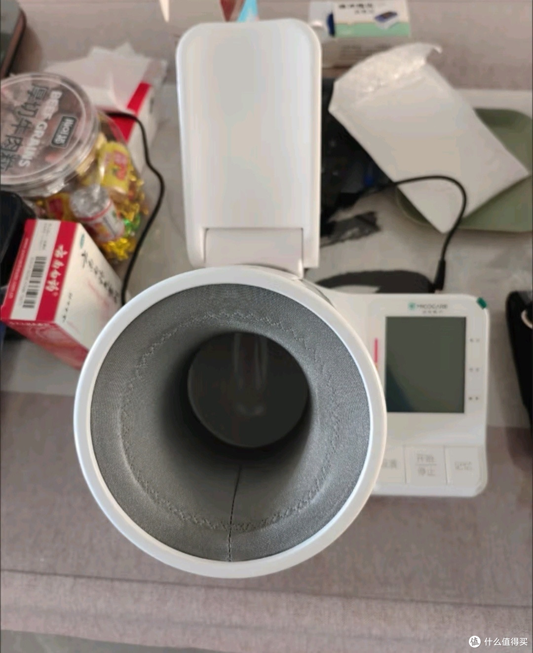 迈克凯尔臂筒式家用电子血压计,让健康触手可及!