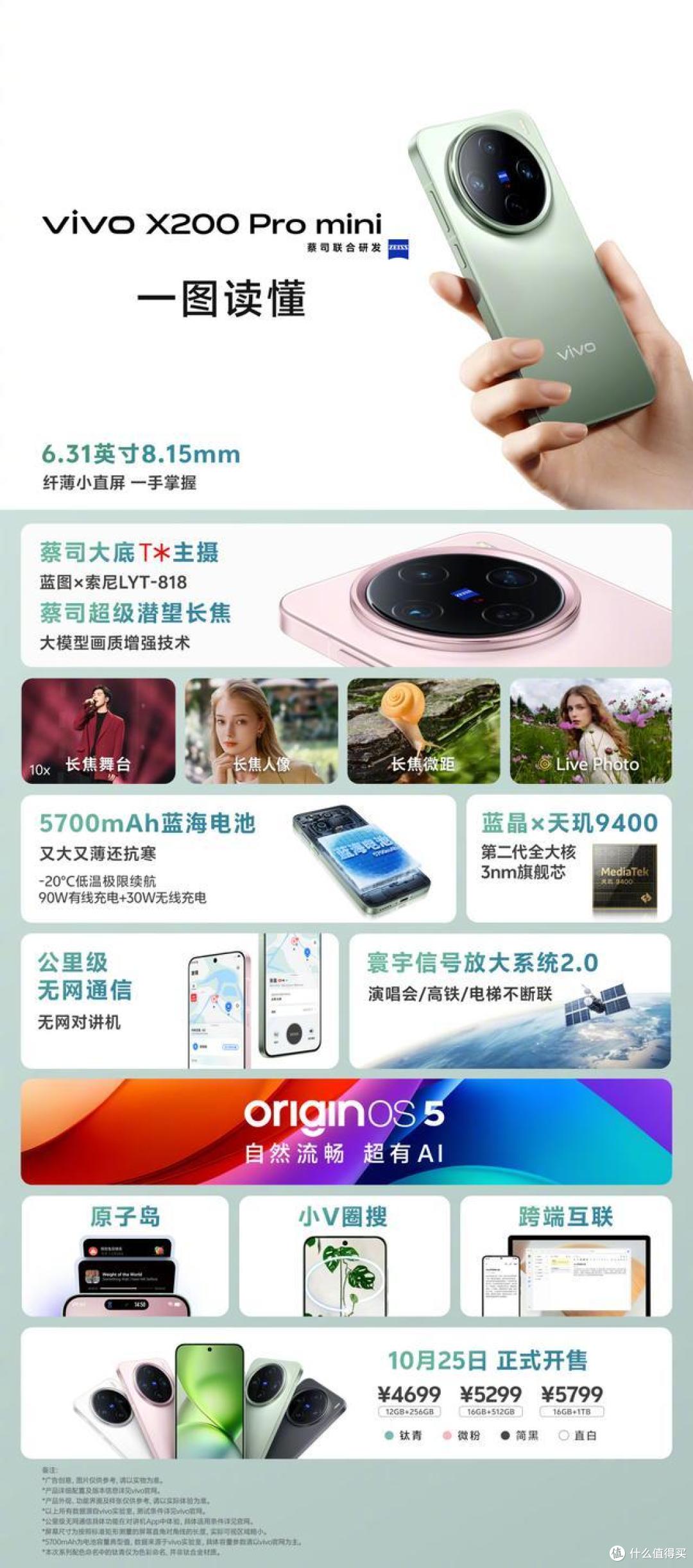 一口气三款，vivo X200系列正式发布，售价最高6799元_安卓手机_什么值得买