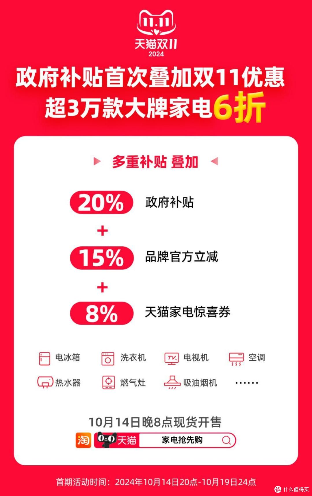双11电器怎么买才便宜？天猫双11政府补贴，一不小心叠出地板价！