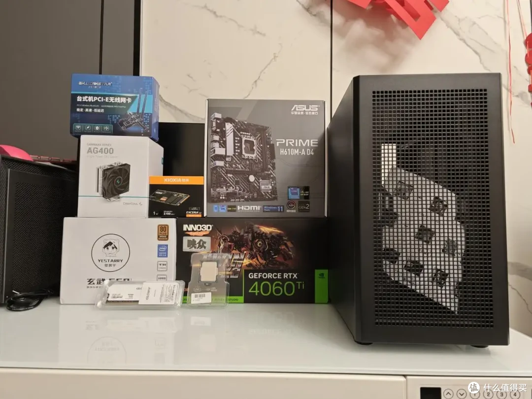 电脑装机分享:5000预算i5-12400F+RTX 4060Ti