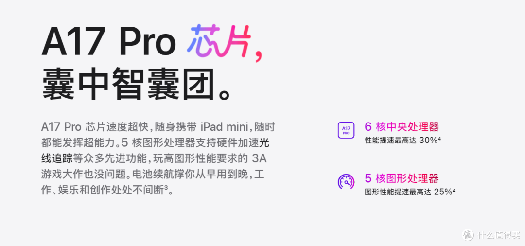 iPad mini 2024正式发布 搭载A17Pro芯片
