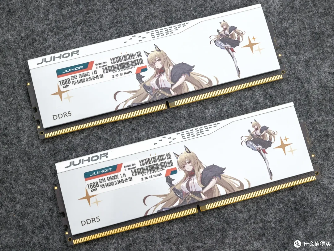 二次元装机好选择,玖合玲珑6800MHz DDR5内存