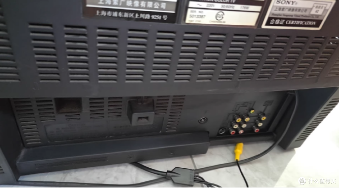 100元拿下索尼29寸纯平大彩电:画面通透,音质复古
