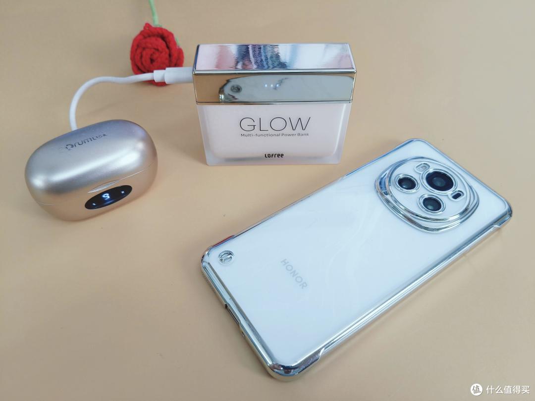 洛斐GLOW聚光移动电源:时尚实用,续航无忧,点亮生活每一刻