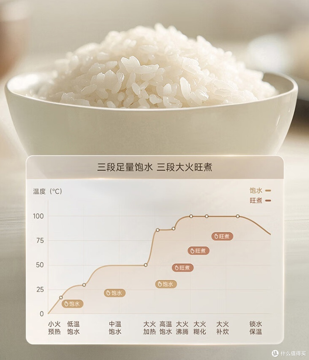 立体旺火，米饭喷香——小米IH电饭煲S1 4升