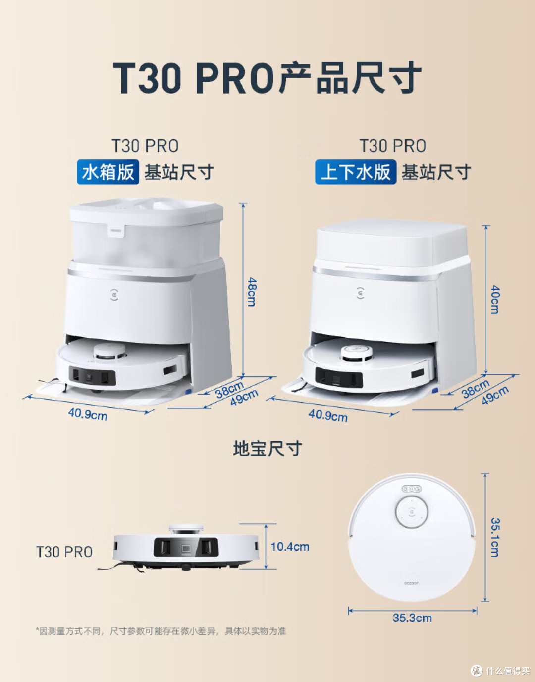 官方提供的机体尺寸参考图