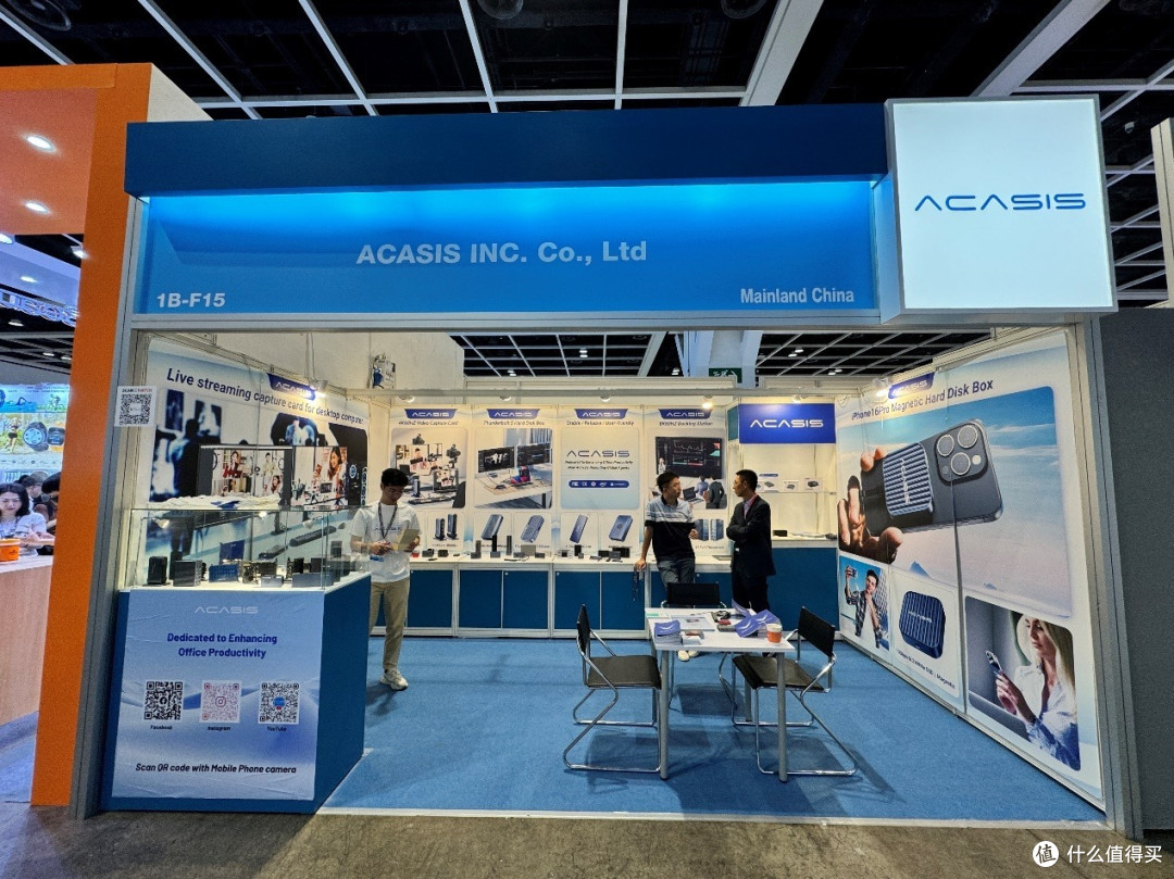 🎉 香港秋季电子展圆满落幕,ACASIS阿卡西斯成为全场焦点 🎉