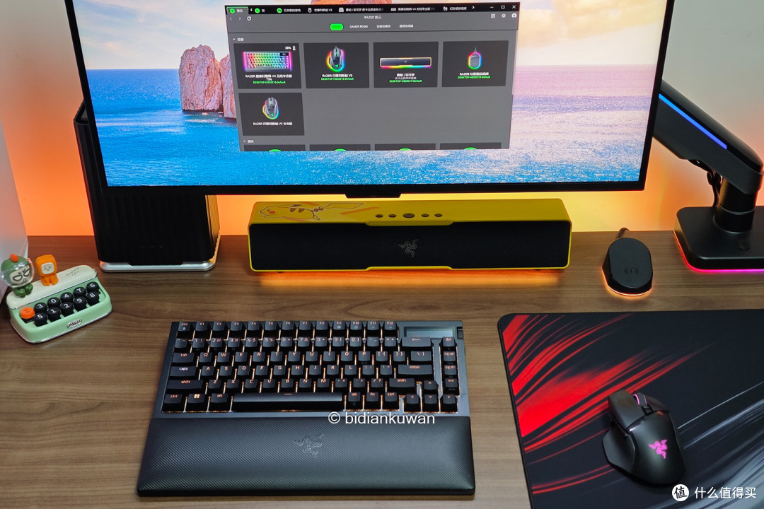 Razer蛛皇降临!全键热插拔+OLED屏+沉浸幻彩:雷蛇黑寡妇蜘蛛V4无线专业版75%键盘深度体验