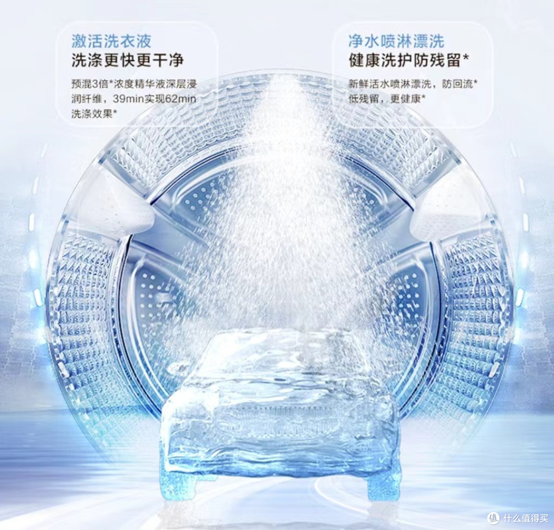 海尔 云溪白376Pro:洗烘一体,美观实用