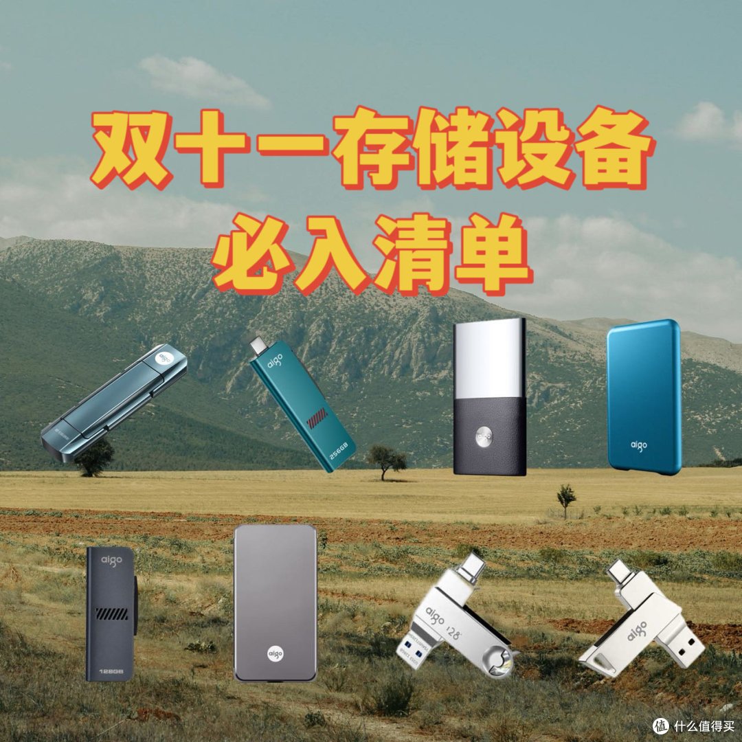 双十一存储设备必入清单,想买的省心还得爱国者