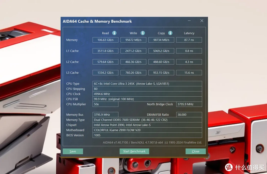 新瓶装新酒|七彩虹iGame Z890 Flow + Intel U5 245K