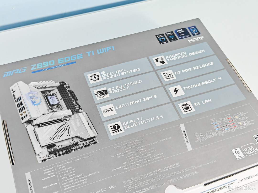 微星新品主板大揭秘!英特尔新架构加持,MPG Z890 EDGE TI WIFI刀锋钛开箱