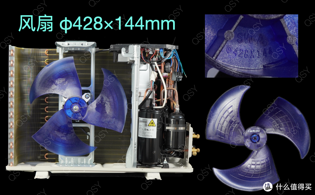 美的酷省电Max 1.5匹空调拆机实测 2匹内机搭配高能效压缩机 APF 6.02领先行业不虚标