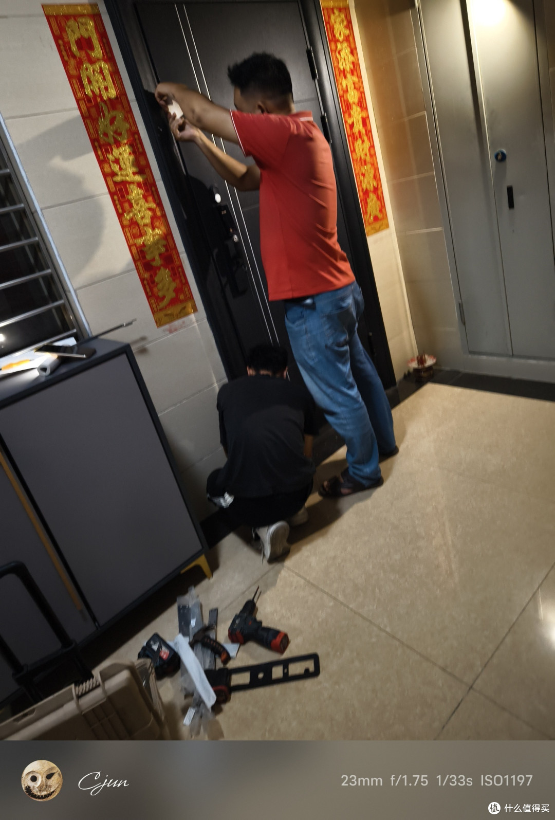 一次智能门锁极致安装体验